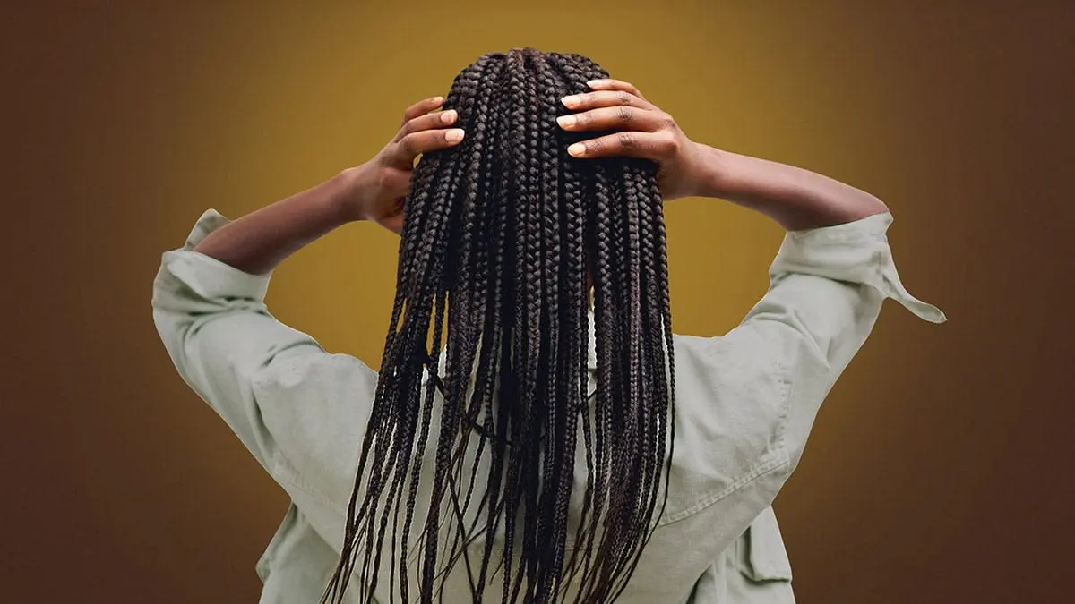 Cornrows style
