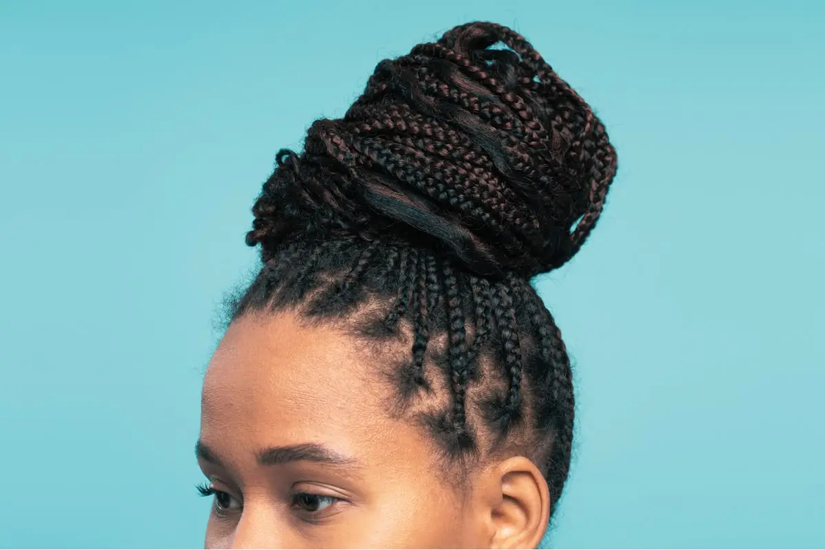 Goddess braids style