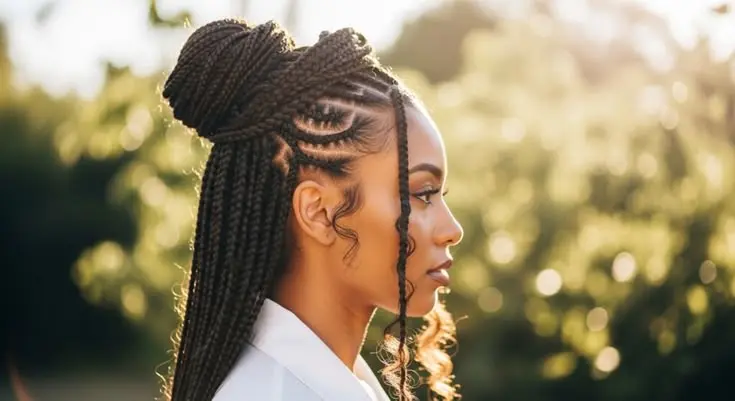 Lemonade braids style